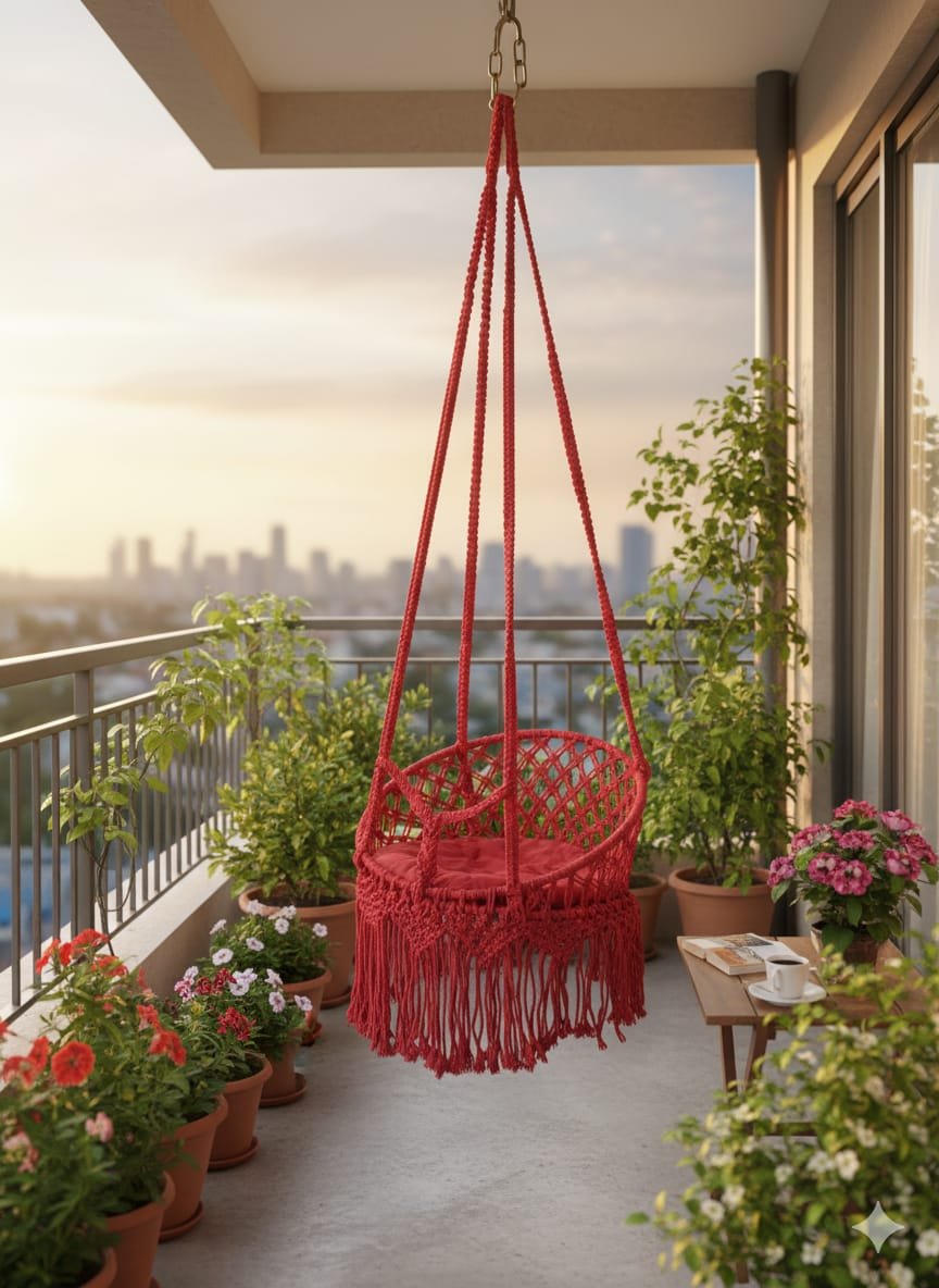 বাচ্চাদের ঝুলন্ত দোলনা